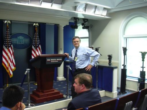 Clark, White House Press Room